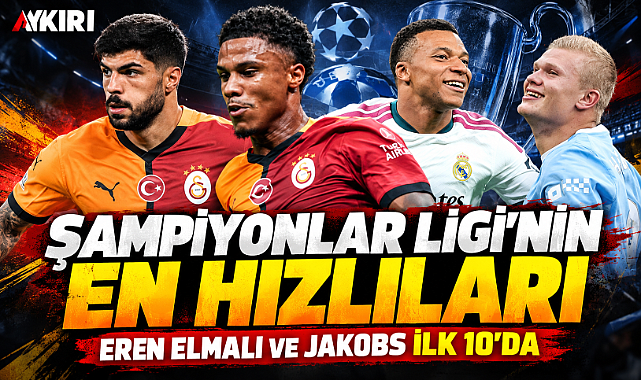 Şampiyonlar Ligi'nin en hızlı 25 futbolcusu Şampiyonlar Ligi'nin en hızlı 25 futbolcusu