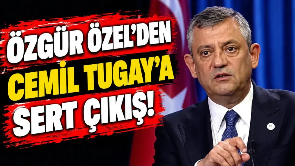 Özgür Özel'den Cemil Tugay'a: Elim kırılsaydı da...